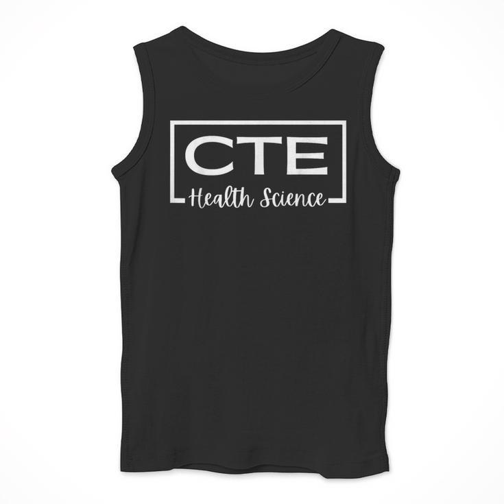 CTE Career And Technical Education -Adults CTE Teacher Health Theme Small Short Sleeve Men Tank Top, funny design