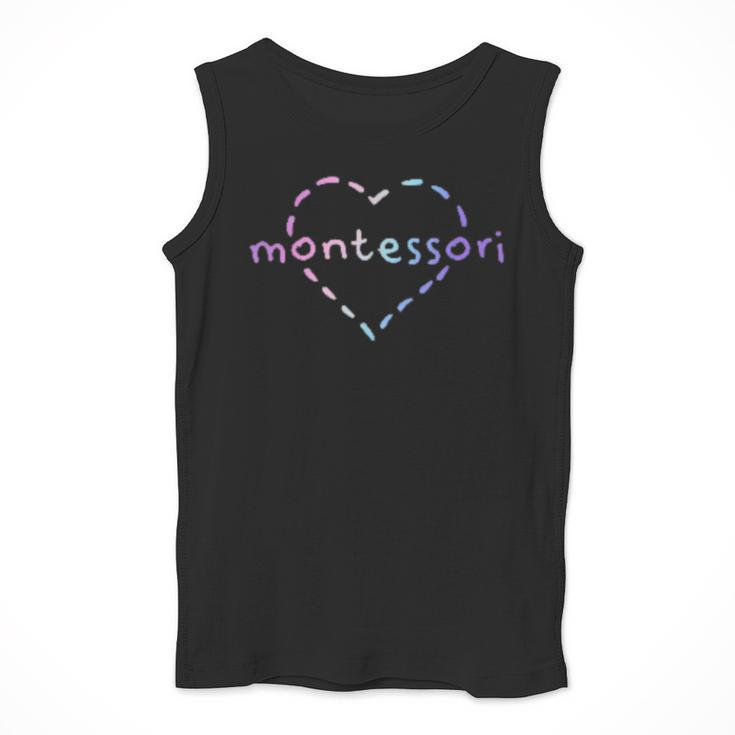 Cute Montessori For Teachers Kids & Moms Men Tank Top, funny design Cute Montessori For Teachers Kids & Moms Men Tank Top, funny design