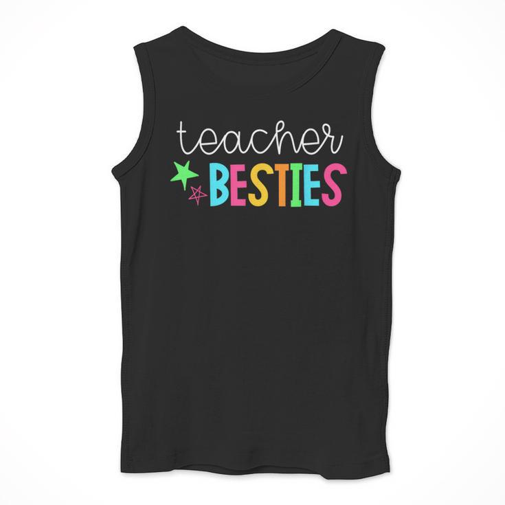 Cute Teacher Shirt Teacher Besties Men Tank Top, funny design Cute Teacher Shirt Teacher Besties Men Tank Top, funny design