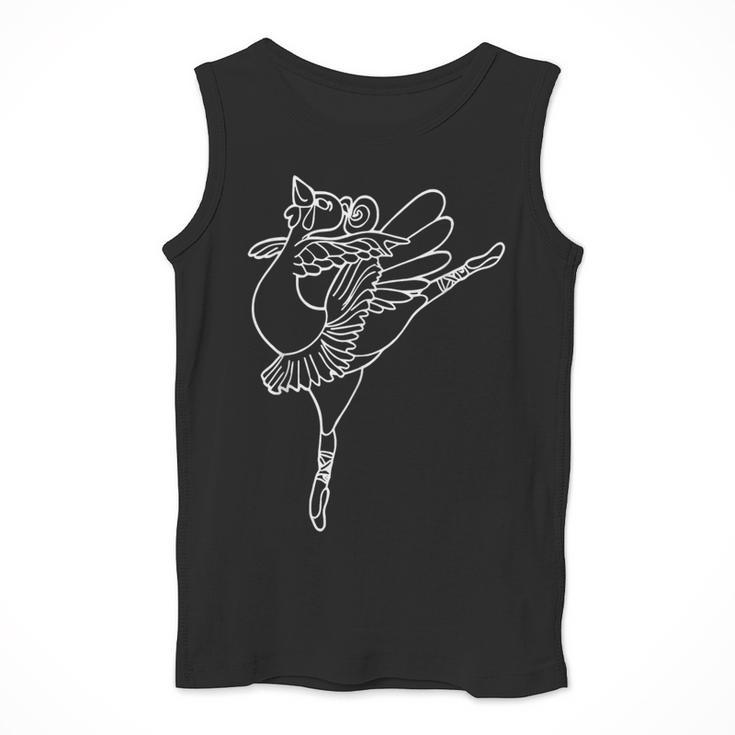 Dancing Turkey Happy Thanksgiving Day Ballet Dance Teacher Men Tank Top, funny design