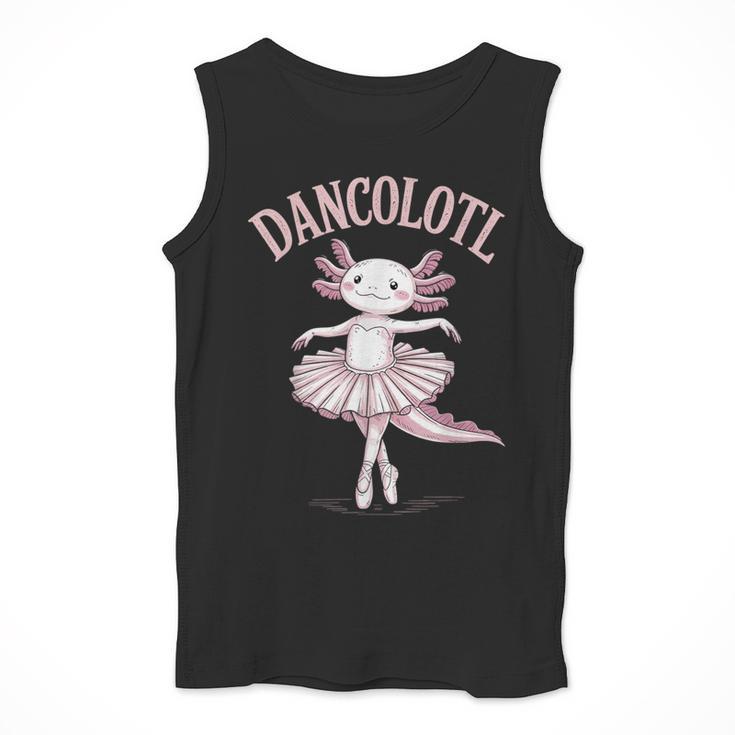 Dancolotl Ballerina Axolotl Ballet Dance Teacher Men Tank Top, funny design Dancolotl Ballerina Axolotl Ballet Dance Teacher Men Tank Top, funny design