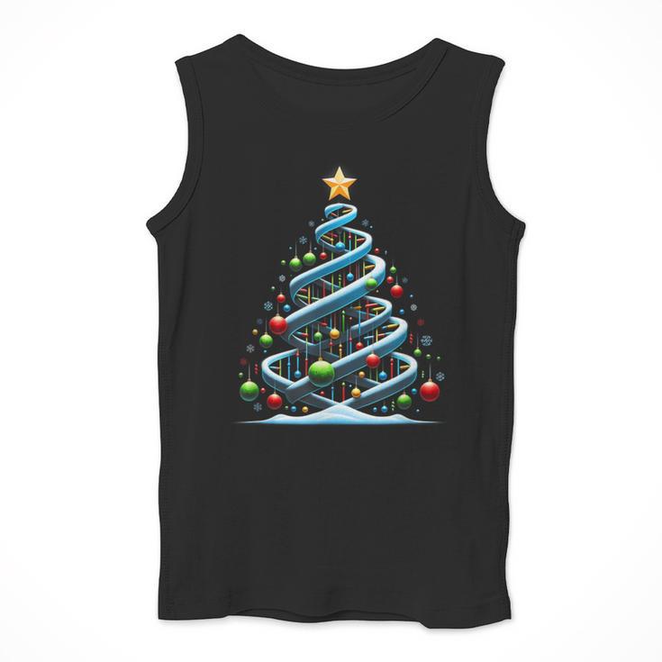 DNA Helix Christmas Tree Scientist Biology Science Teacher Men Tank Top, Science Teacher Gifts, funny design DNA Helix Christmas Tree Scientist Biology Science Teacher Men Tank Top, Science Teacher Gifts, funny design
