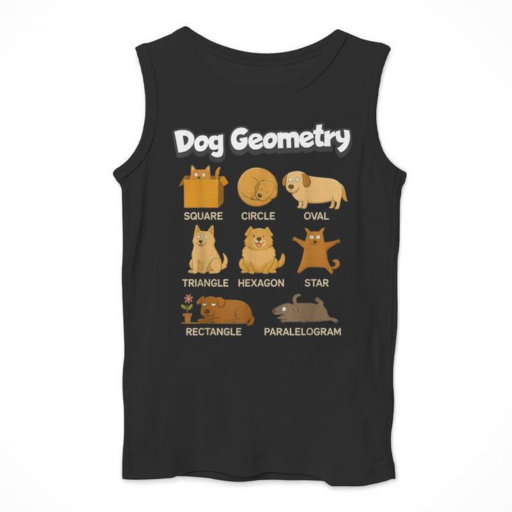 Dog Geometry Math Teacher Back To School STEM Humor Men Tank Top, funny design Dog Geometry Math Teacher Back To School STEM Humor Men Tank Top, funny design