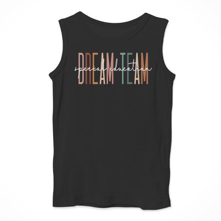 Dream Team Special Education Squad Special Education Teacher Men Tank Top, funny design