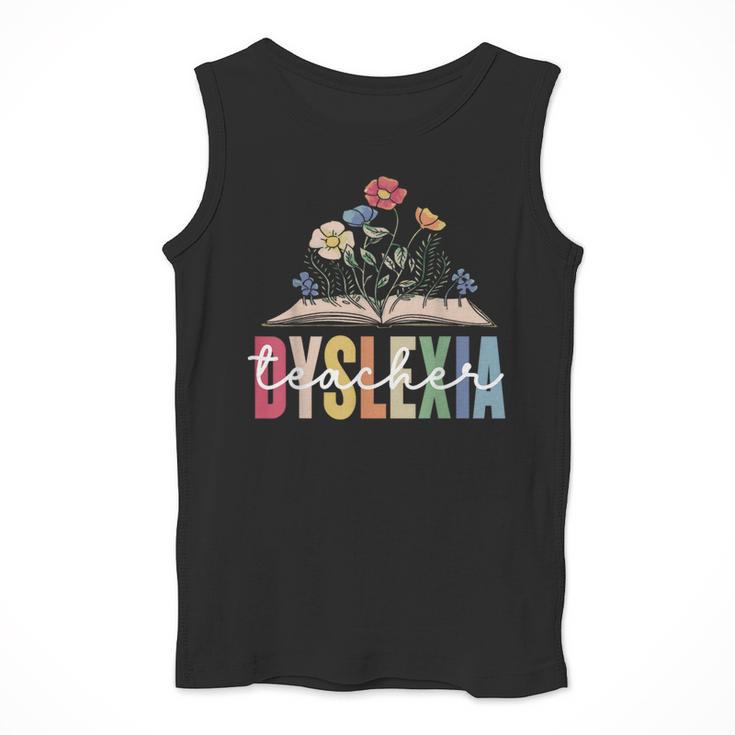 Dyslexia Teacher Awareness Dyslexic Dyslexics Dyslexia Men Tank Top, funny design Dyslexia Teacher Awareness Dyslexic Dyslexics Dyslexia Men Tank Top, funny design