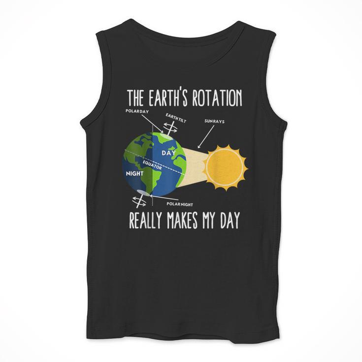 Earth Rotation Earth Day Science Teacher Kids Women Men Tank Top, Science Teacher Gifts, funny design Earth Rotation Earth Day Science Teacher Kids Women Men Tank Top, Science Teacher Gifts, funny design