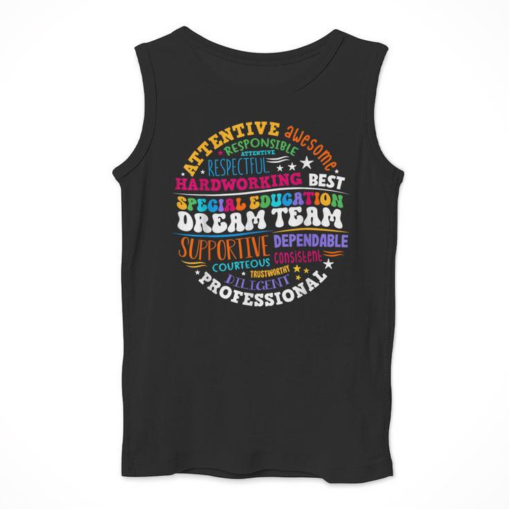 Educators Special Ed Teacher Special Education Dream Team Men Tank Top, funny design Educators Special Ed Teacher Special Education Dream Team Men Tank Top, funny design