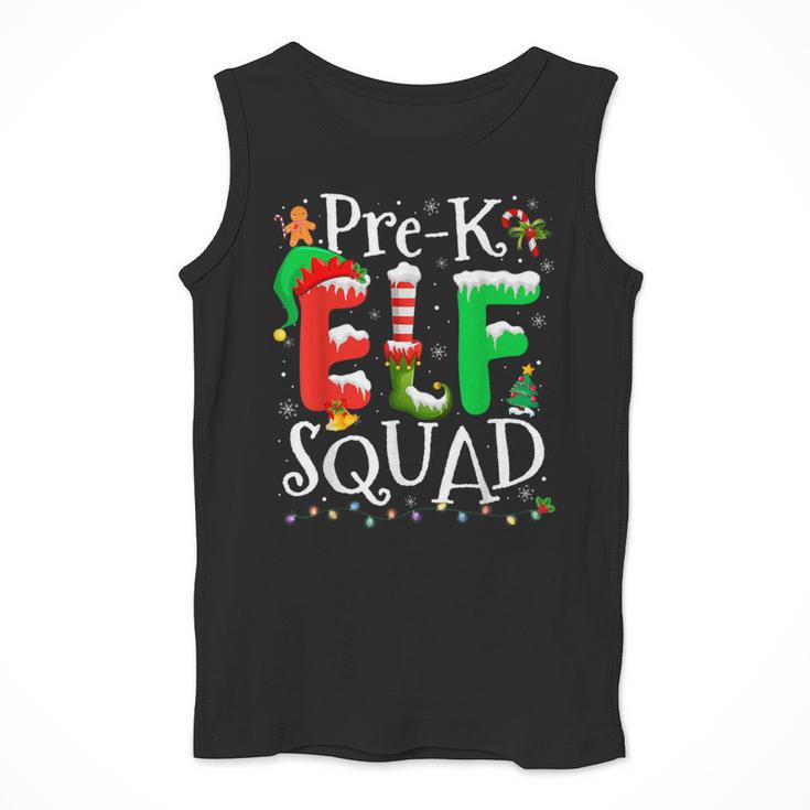 Elf Squad Pre-k Teacher Christmas Child Xmas Men Tank Top, funny design Elf Squad Pre-k Teacher Christmas Child Xmas Men Tank Top, funny design