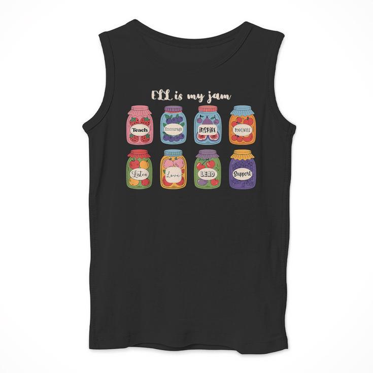 ELL Is My Jam English Language Learner Aide ELL Teacher Men Tank Top, English Teacher Gifts, funny design ELL Is My Jam English Language Learner Aide ELL Teacher Men Tank Top, English Teacher Gifts, funny design