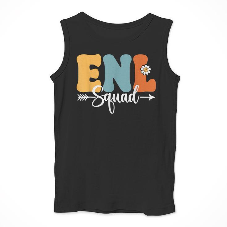 ENL Squad Back To School Teachers Students ENL Crew Men Women Girls Kids Men Tank Top, funny design