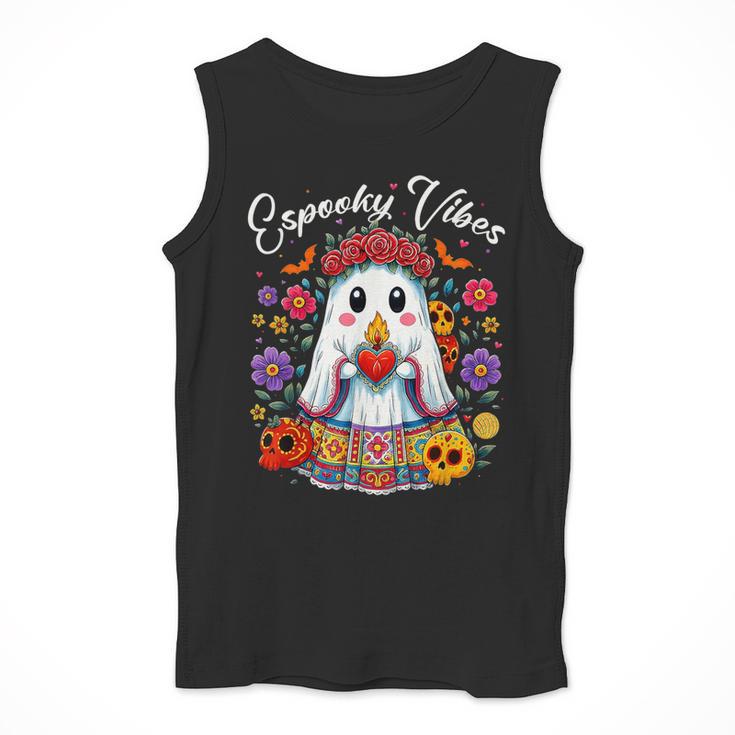 Espooky Vibes Maestra Halloween Spanish Mexican Teacher Men Tank Top, funny design Espooky Vibes Maestra Halloween Spanish Mexican Teacher Men Tank Top, funny design