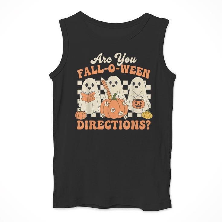 Are You Fall O Ween Directions Halloween Teacher Men Tank Top, funny design Are You Fall O Ween Directions Halloween Teacher Men Tank Top, funny design