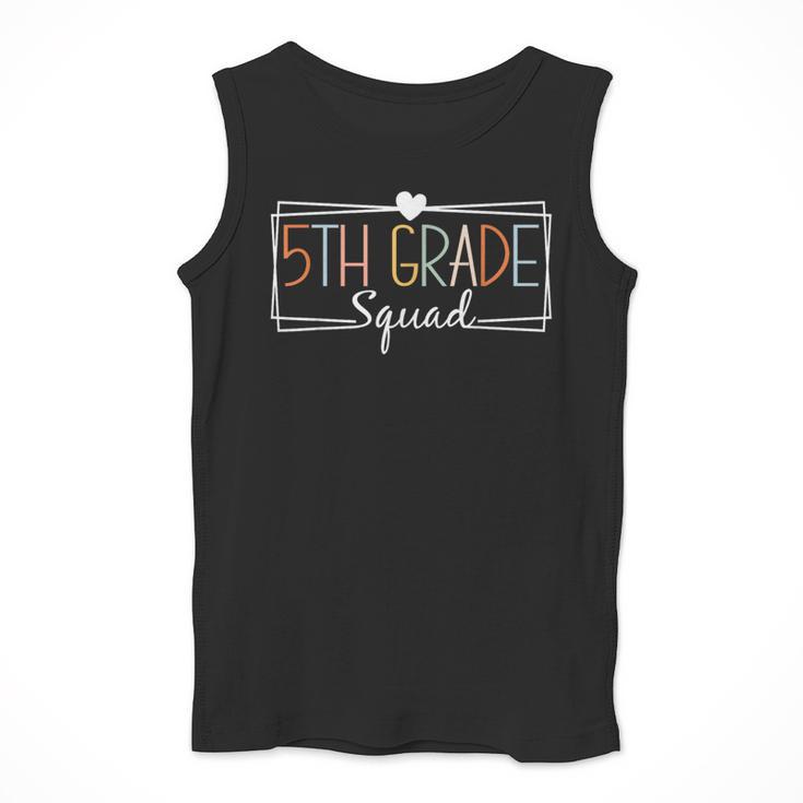 Fifth Grade Squad Teachers Kids 5th Grade Back To School Men Tank Top, funny design Fifth Grade Squad Teachers Kids 5th Grade Back To School Men Tank Top, funny design