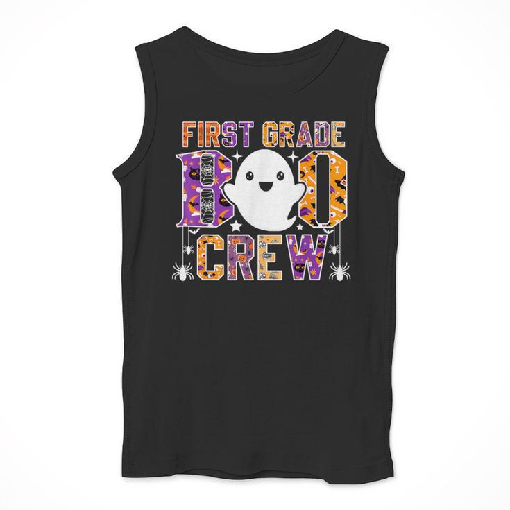 First Grade Boo Crew Teacher Student Halloween Costume Men Tank Top, First Grade Teacher Gifts, funny design