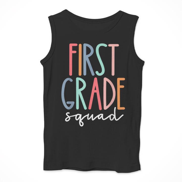 First Grade Squad 1st Grade Teacher Crew Back To School Team Men Tank Top, First Grade Teacher Gifts, funny design First Grade Squad 1st Grade Teacher Crew Back To School Team Men Tank Top, First Grade Teacher Gifts, funny design