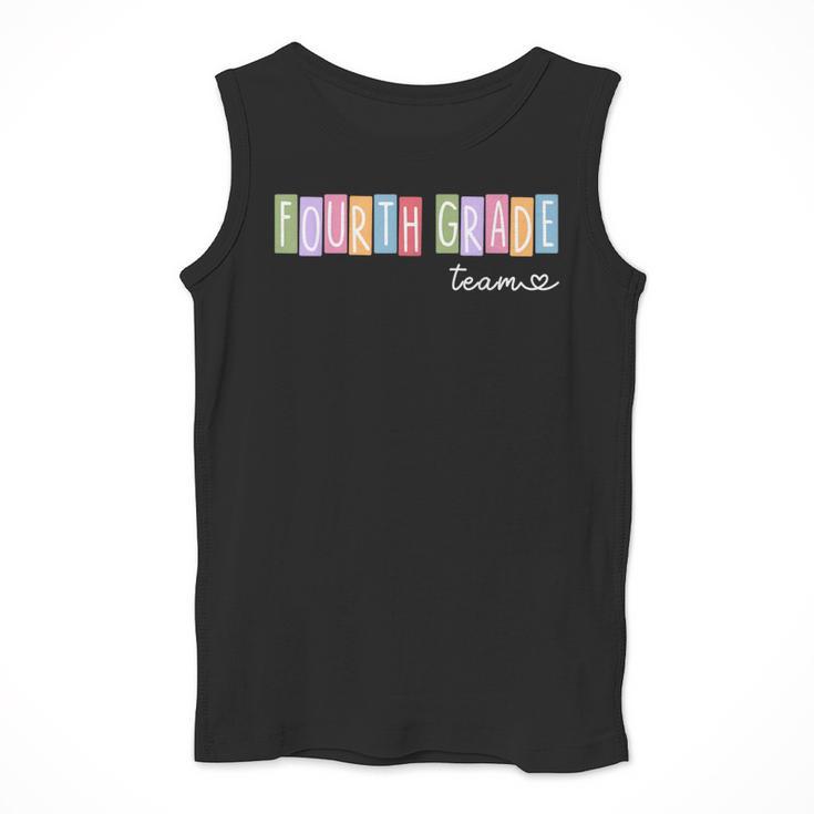 Fourth Grade Team 4th Grade Teacher Girls Boys Men Tank Top, 4th Grade Teacher Gifts, funny design