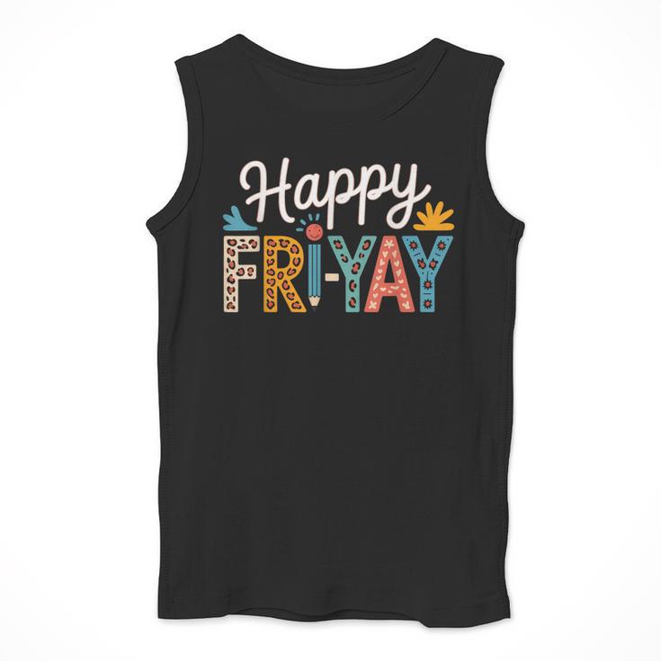 Fri-Yay Teacher Fry Yay Friday Weekend Happy Fri-Yay Men Tank Top, funny design Fri-Yay Teacher Fry Yay Friday Weekend Happy Fri-Yay Men Tank Top, funny design