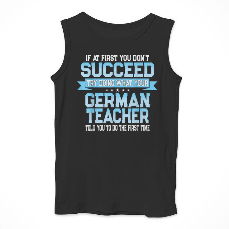 Fun German Teacher Appreciation Language Class Saying Men Tank Top, German Teacher Gifts, funny design Fun German Teacher Appreciation Language Class Saying Men Tank Top, German Teacher Gifts, funny design