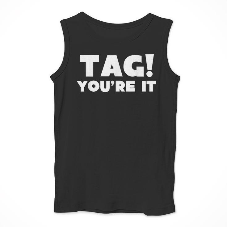 Fun Summer Tag You'Re It Teacher Vacation T-Shirt For Men Women Girls Kids Men Tank Top, funny design