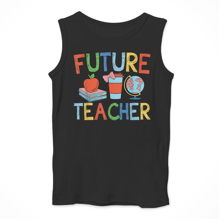 Future Teacher Costume For Kids Girls Boys Men Women Men Tank Top, Future Teacher Gifts, funny design