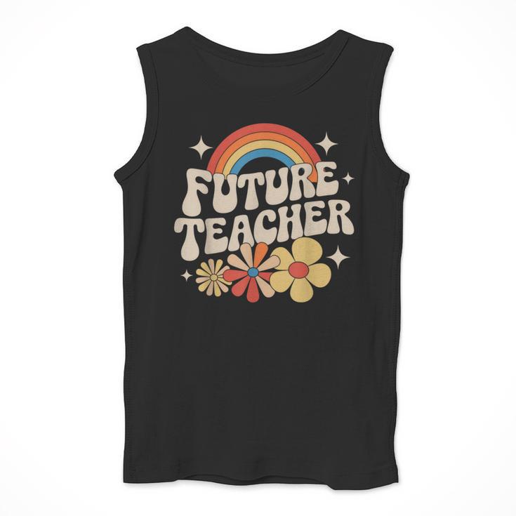 Future Teacher Kids Youth Girls Rainbow Pre-k Kindergarten Men Tank Top, Future Teacher Gifts, funny design