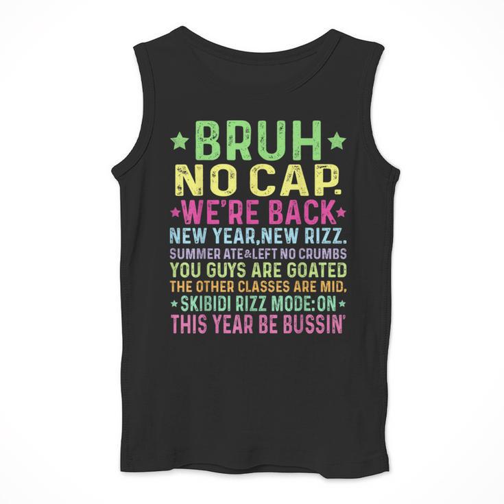 Gen A Slang Teachers Happy 1st Day Of School 2025 Students Men Tank Top, funny design Gen A Slang Teachers Happy 1st Day Of School 2025 Students Men Tank Top, funny design