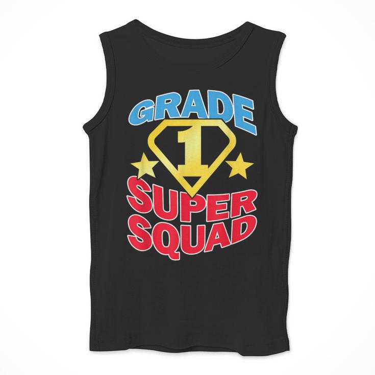 Grade 1 Super Squad Superhero Teacher Team Men Tank Top, Super Teacher Gifts, funny design Grade 1 Super Squad Superhero Teacher Team Men Tank Top, Super Teacher Gifts, funny design