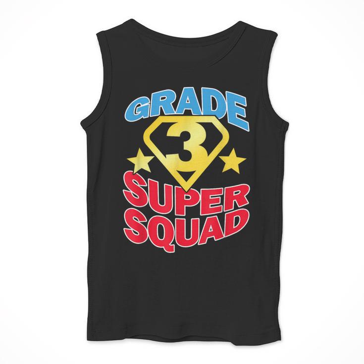 Grade 3 Super Squad Superhero Teacher Team Men Women Girls Kids Men Tank Top, Super Teacher Gifts, funny design Grade 3 Super Squad Superhero Teacher Team Men Women Girls Kids Men Tank Top, Super Teacher Gifts, funny design