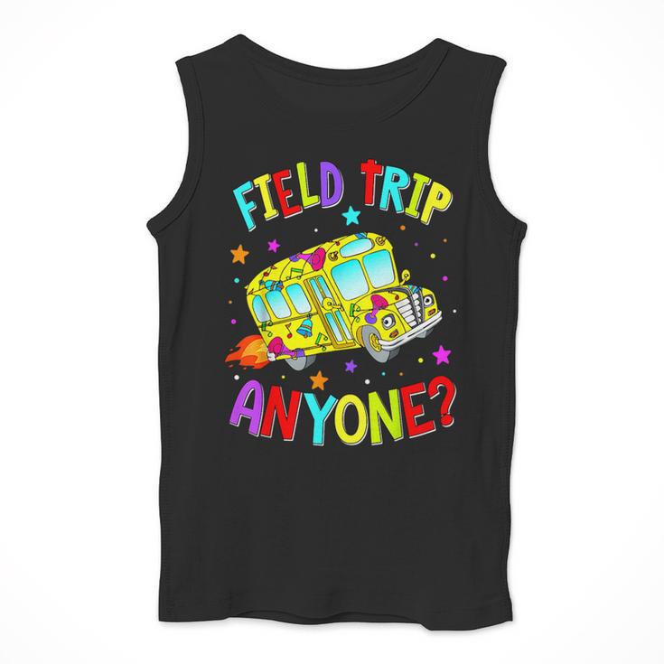 Groovy Field Trip Anyone Happy Field Day For Teachers Kids Men Tank Top, funny design Groovy Field Trip Anyone Happy Field Day For Teachers Kids Men Tank Top, funny design