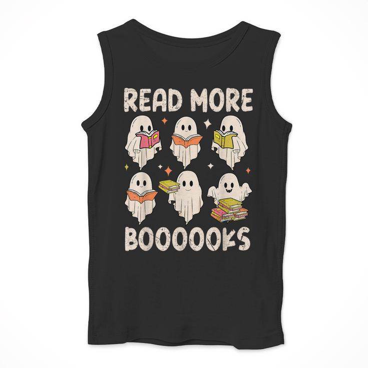Groovy Halloween Ghost Read More Boooooks Librarian Teacher For Men Women Kids Men Tank Top, Groovy Teacher Gifts, funny design Groovy Halloween Ghost Read More Boooooks Librarian Teacher For Men Women Kids Men Tank Top, Groovy Teacher Gifts, funny design