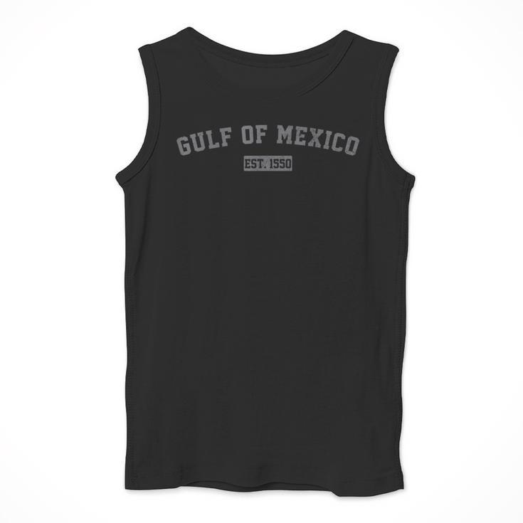 Gulf Of Mexico Est 1550 Retro Vintage For Women Men Teacher Men Tank Top, funny design Gulf Of Mexico Est 1550 Retro Vintage For Women Men Teacher Men Tank Top, funny design