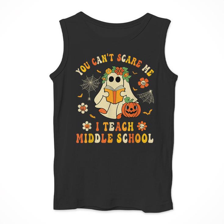 Halloween You Can't Scare Me I Teach Middle School Teacher Men Tank Top, funny design Halloween You Can't Scare Me I Teach Middle School Teacher Men Tank Top, funny design