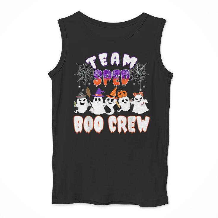 Halloween Costume Team SPED Teacher Special Education Men Tank Top, funny design