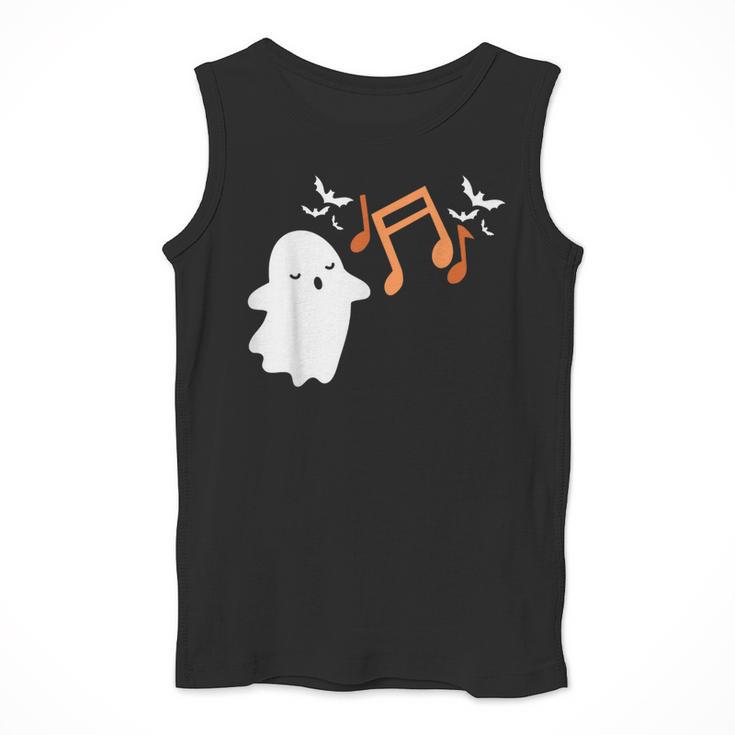 Halloween Music Note Ghost Teacher Fall Musical Instrument Men Tank Top, funny design Halloween Music Note Ghost Teacher Fall Musical Instrument Men Tank Top, funny design