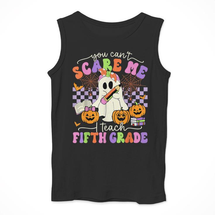 Halloween Teacher You Can't Scare Me I Teach Fifth Grade Men Tank Top, funny design Halloween Teacher You Can't Scare Me I Teach Fifth Grade Men Tank Top, funny design