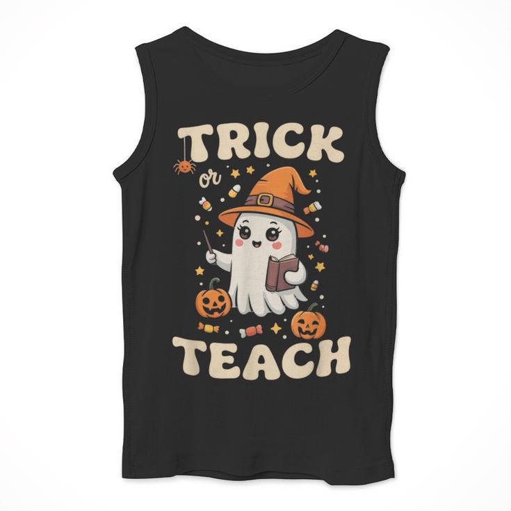 Halloween Teacher Shirts Women School Trick Or Teach Groovy Men Tank Top, Groovy Teacher Gifts, funny design Halloween Teacher Shirts Women School Trick Or Teach Groovy Men Tank Top, Groovy Teacher Gifts, funny design