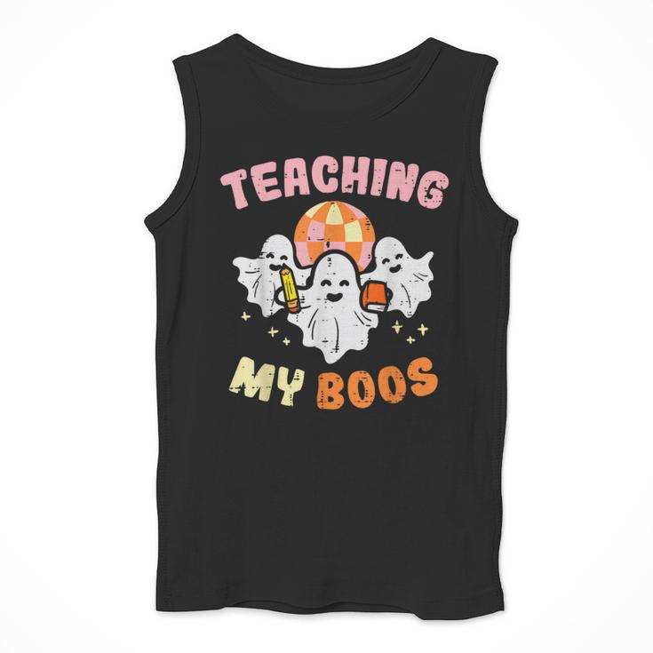 Halloween Teacher Teaching My Boos Costume Teacher Men Women Men Tank Top, funny design Halloween Teacher Teaching My Boos Costume Teacher Men Women Men Tank Top, funny design
