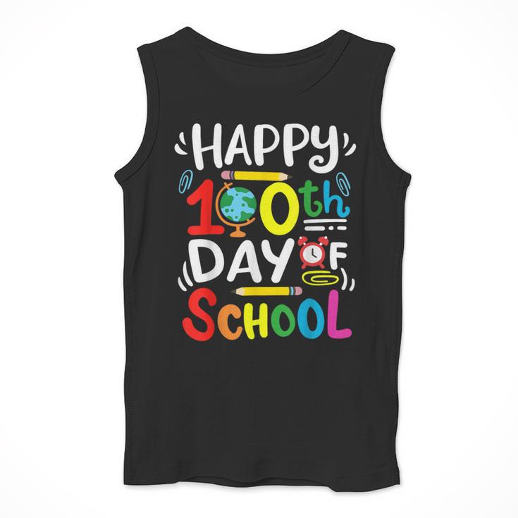 Happy 100th Day Of School 100 Days Of School Teacher Student Men Tank Top, funny design