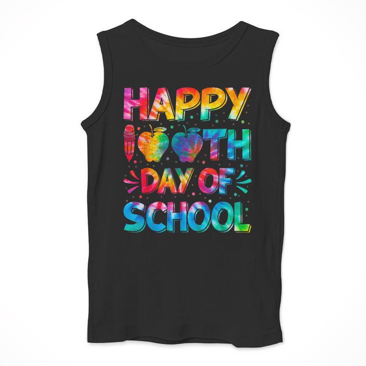 Happy 100th Day Of School Teacher Student 100 Days Tie Dye Men Women Kids Men Tank Top, funny design Happy 100th Day Of School Teacher Student 100 Days Tie Dye Men Women Kids Men Tank Top, funny design