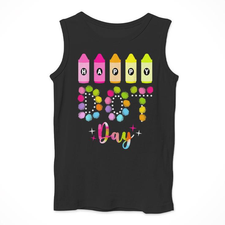 Happy Dot Day 2025 Teacher Kids Girls Colorful Polka Dot Day Men Tank Top, funny design