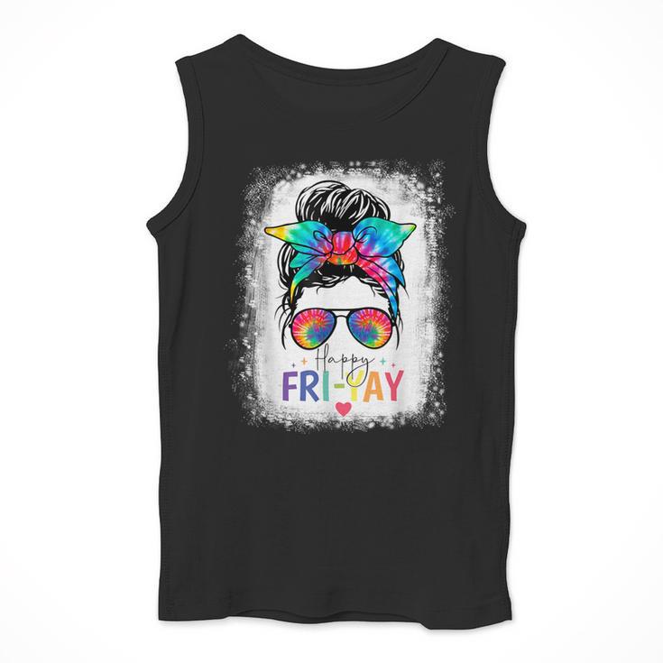 Happy Fri-Yay Friday Teacher Life Happy Friday Men Tank Top, funny design