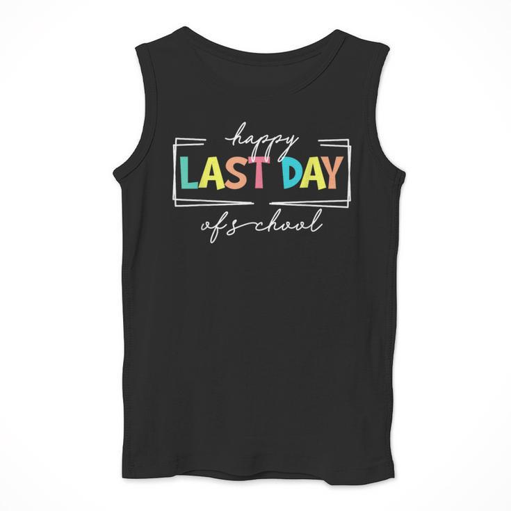 Happy Last Day Of School Shirt Men Women Teacher Student Men Tank Top, funny design