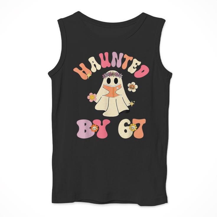 Haunted By 67 Meme Six Seven 6 7 Halloween Teachers Men Tank Top, funny design