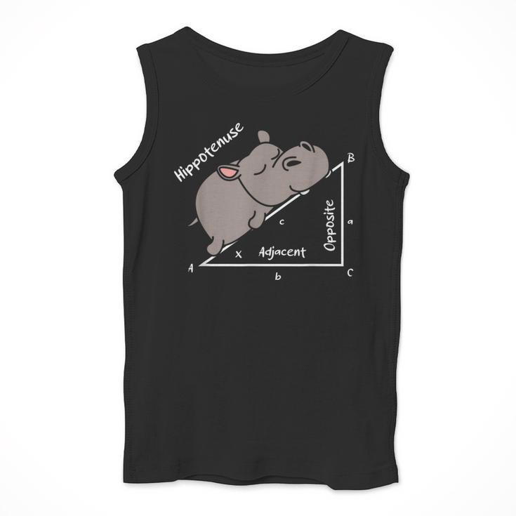 Hippotenuse Hippo Angle Function Hypotenuse Math Teacher Men Tank Top, funny design Hippotenuse Hippo Angle Function Hypotenuse Math Teacher Men Tank Top, funny design