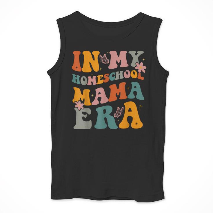 In My Homeschool Mama Era Mom Teacher Men Tank Top, funny design