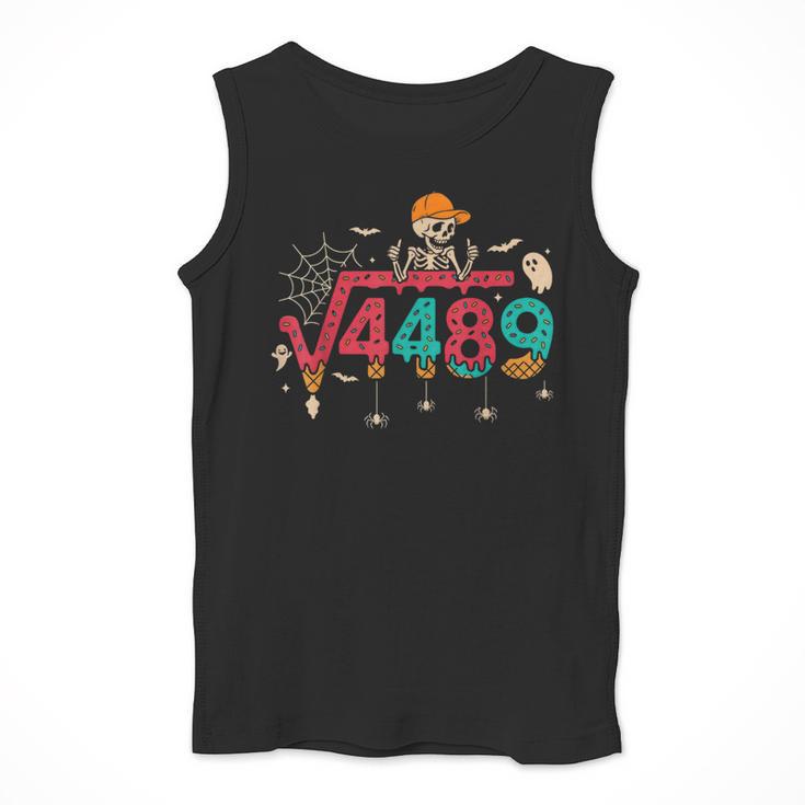 HUGvyn Square Root 4489 Math Teacher 67 Meme Halloween Men Tank Top, funny design HUGvyn Square Root 4489 Math Teacher 67 Meme Halloween Men Tank Top, funny design