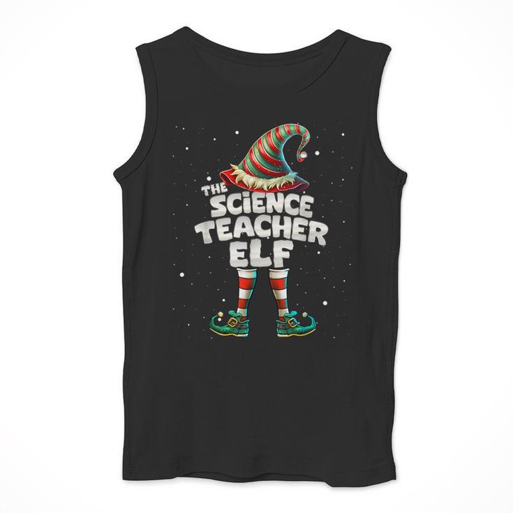 I'm The Science Teacher Elf Family Matching Group Christmas Men Tank Top, Science Teacher Gifts, funny design