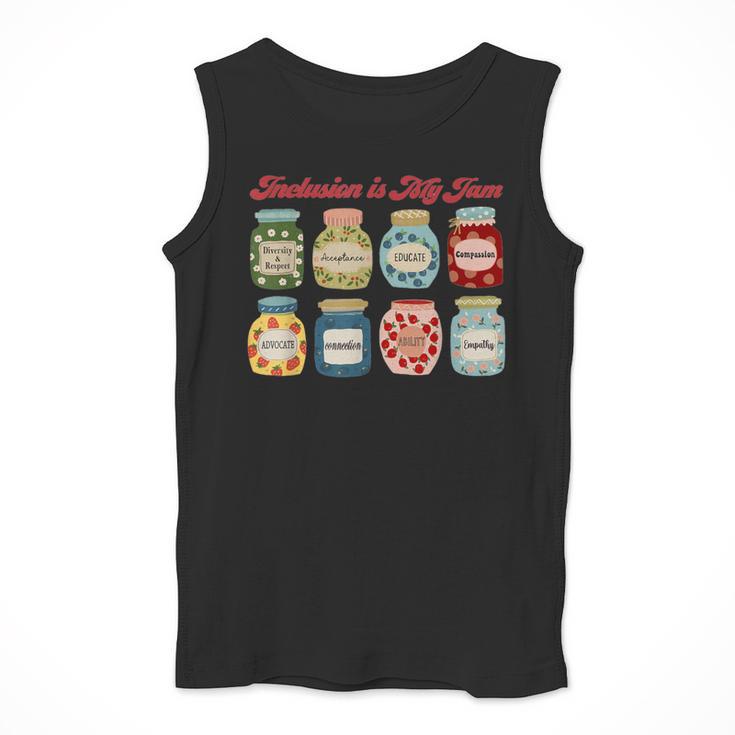 Inclusion Is My Jam Special Education Teacher Autism Men Tank Top, funny design Inclusion Is My Jam Special Education Teacher Autism Men Tank Top, funny design
