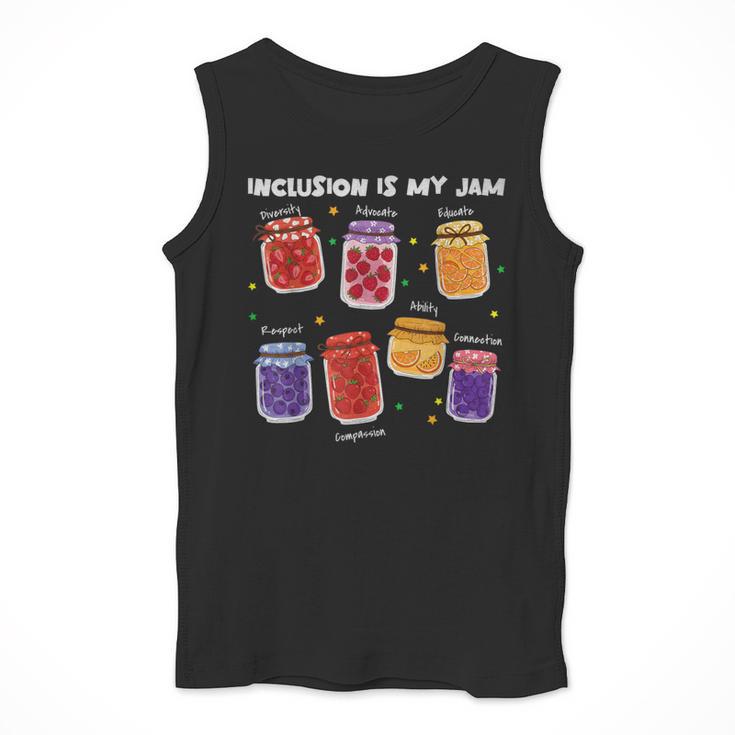 Inclusion Is My Jam Special Education Teacher Para Autism Men Tank Top, funny design