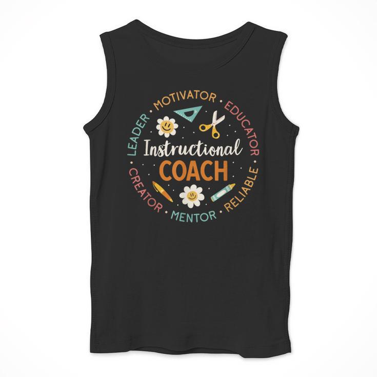 Instructional Coach Back To School Teacher Men Tank Top, funny design Instructional Coach Back To School Teacher Men Tank Top, funny design